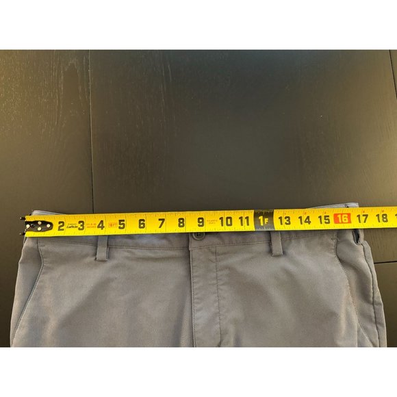 Adidas Golf Pants Mens‎ 34x34 (Actual 33") Gray Lightweight Performance Athletic - Picture 6 of 10